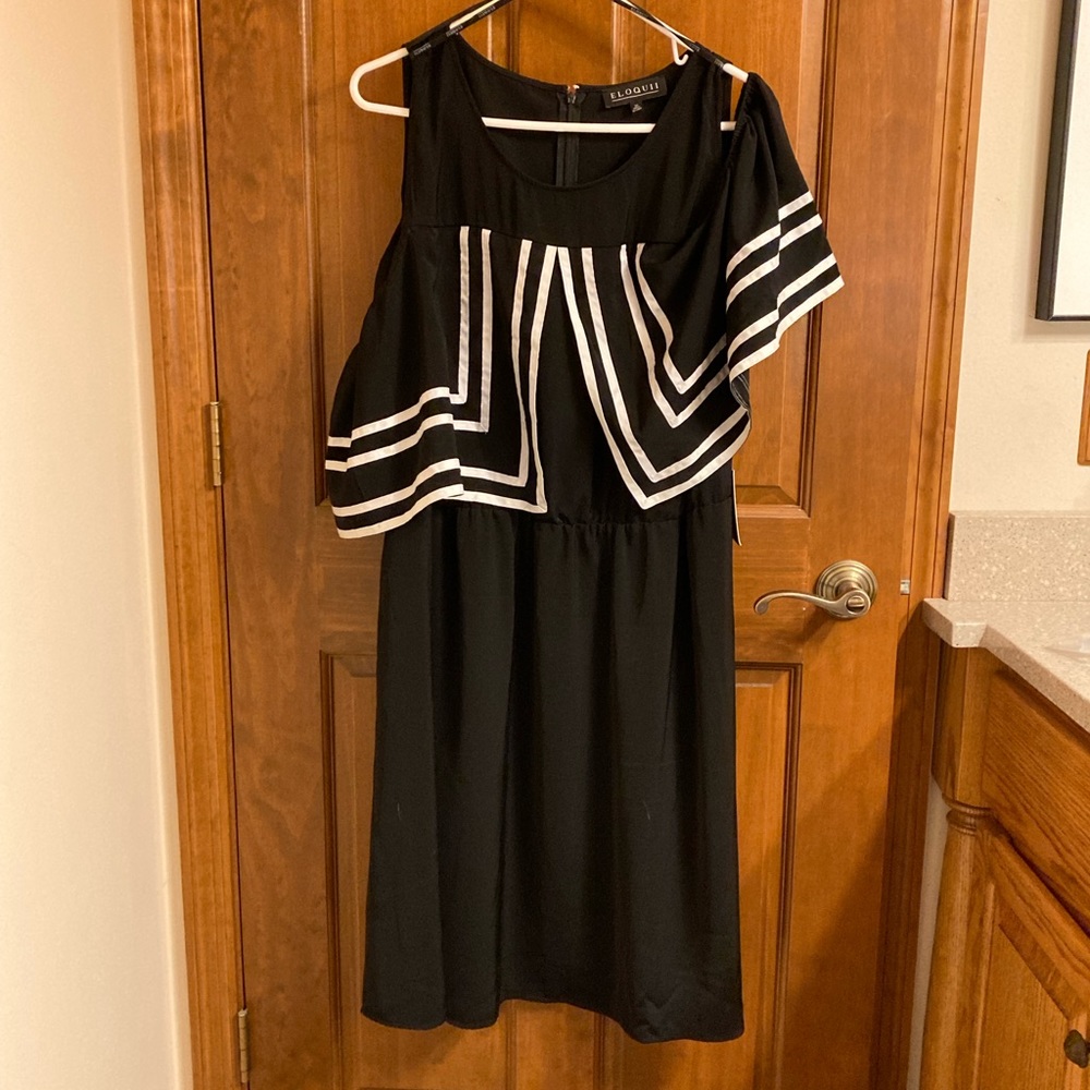 SOLD NWT Eloquii Cold Shoulder Dress 22